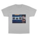 Champion T-Shirt with Urban Travel Design, Casual Wear