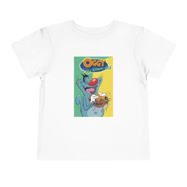 Oggy and the Cockroaches Toddler Tee, Fun Cartoon Shirt - Image 4