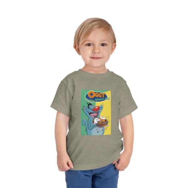Oggy and the Cockroaches Toddler Tee, Fun Cartoon Shirt - Image 11
