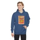 Vibrant Unisex Garment-Dyed Hoodie - Keep Calm & Be Happy