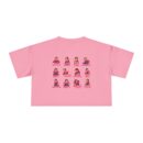 Fun and Expressive Women's Crop Tee with Playful Graphics