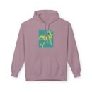 Vibrant Fleece Hoodie with Inspirational Design, Cozy Layer for Every Season