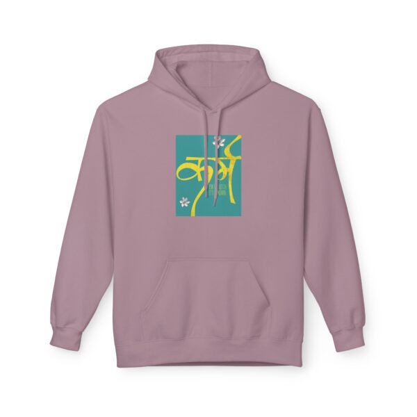 Vibrant Fleece Hoodie with Inspirational Design, Cozy Layer for Every Season - Image 11