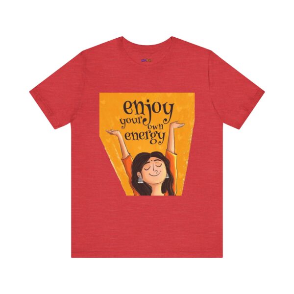 Energetic Vibes Unisex Tee, Positive Affirmation Shirt - Image 21