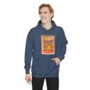 Vibrant Unisex Garment-Dyed Hoodie - Keep Calm & Be Happy