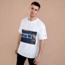 Champion T-Shirt with Urban Travel Design, Casual Wear
