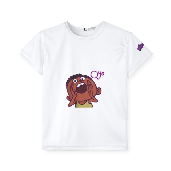 Kids Sports Jersey with Fun Emoji Design, Playful Athletic Wear for Active Children - Image 2