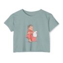 Women's Festival Crop Top, Funny Graphic Tee
