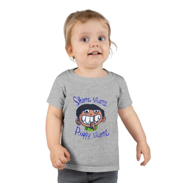 Toddler T-Shirt: Fun Puppy Shame Graphic Tee, Cute Kids Gift