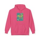 Vibrant Fleece Hoodie with Inspirational Design, Cozy Layer for Every Season