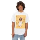 Humorous Unisex Oversized Boxy Tee - Perfect for Casual Days