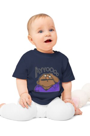 Funny Baby T-Shirt with 'Ayyo' Design, Cute Infant Apparel