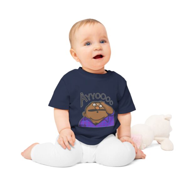 Funny Baby T-Shirt with 'Ayyo' Design, Cute Infant Apparel