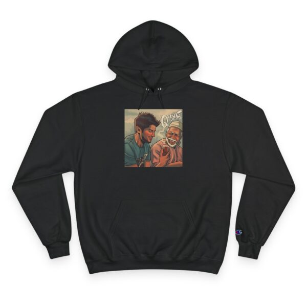 Champion Hoodie with Unique Artwork - Image 5