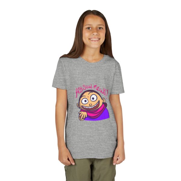 Youth Tee - "Any Good News?" Fun Graphic T-Shirt for Kids, Birthday Gift - Image 18