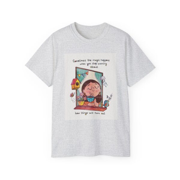 Inspirational Unisex Ultra Cotton Tee, Cute Graphic Shirt - Image 9