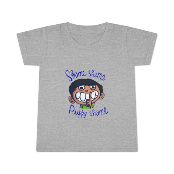 Toddler T-Shirt: Fun Puppy Shame Graphic Tee, Cute Kids Gift - Image 2