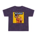 Empowering Mineral Wash T-Shirt | We Can Do It! Tee for Women