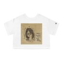 Vintage-Inspired Cropped T-Shirt, Artistic Graphic Tee