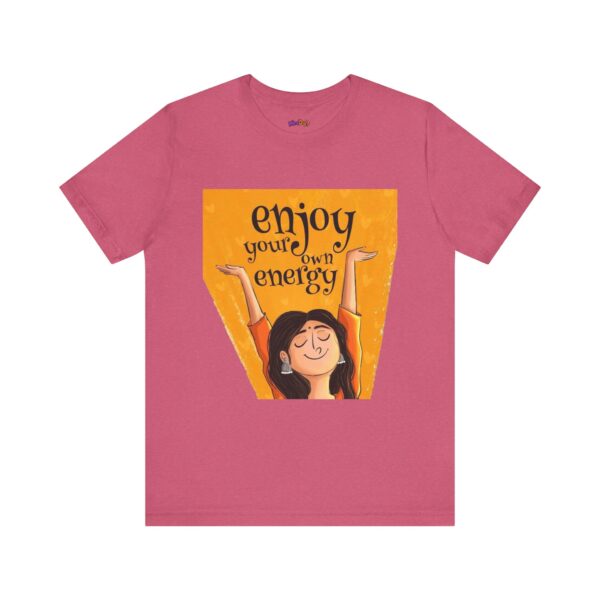 Energetic Vibes Unisex Tee, Positive Affirmation Shirt - Image 17
