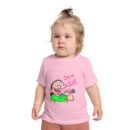 Whimsical Baby T-Shirt: "On a Diet" Graphic Tee