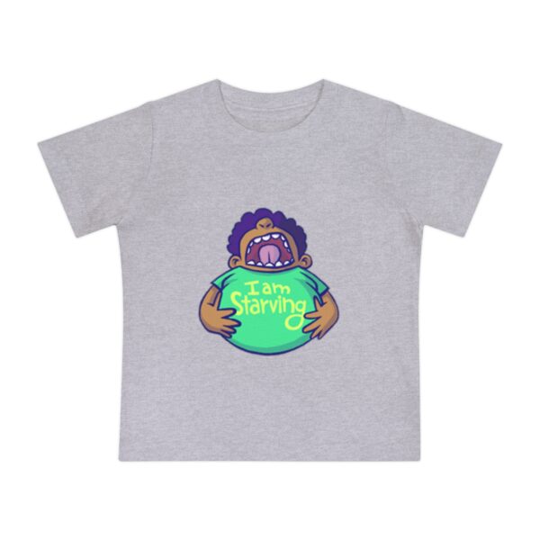 Funny Baby T-Shirt - I Am Starving, Cute Kids Clothing - Image 7