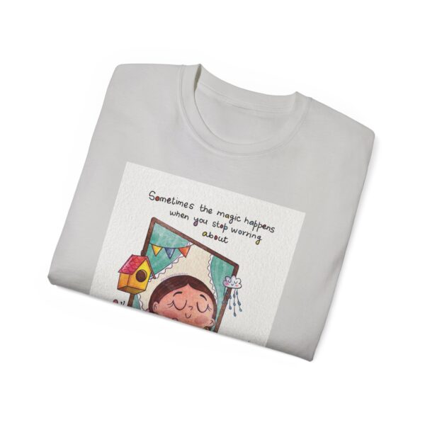 Inspirational Unisex Ultra Cotton Tee, Cute Graphic Shirt - Image 4