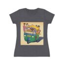 Colorful Women's Graphic Tee, Vibrant Everyday Shirt