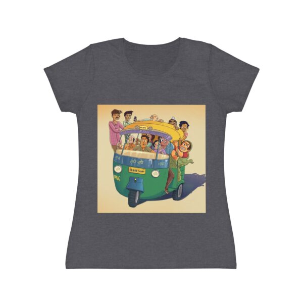 Colorful Women's Graphic Tee, Vibrant Everyday Shirt - Image 2