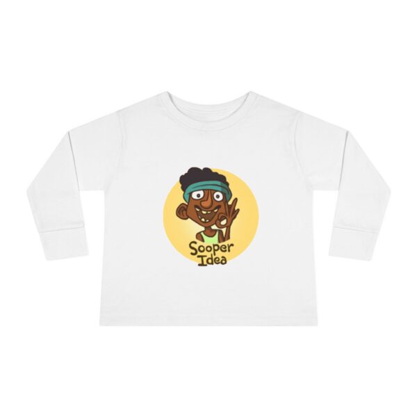 Cool Toddler Long Sleeve Tee - Sooper Idea Fun for Kids