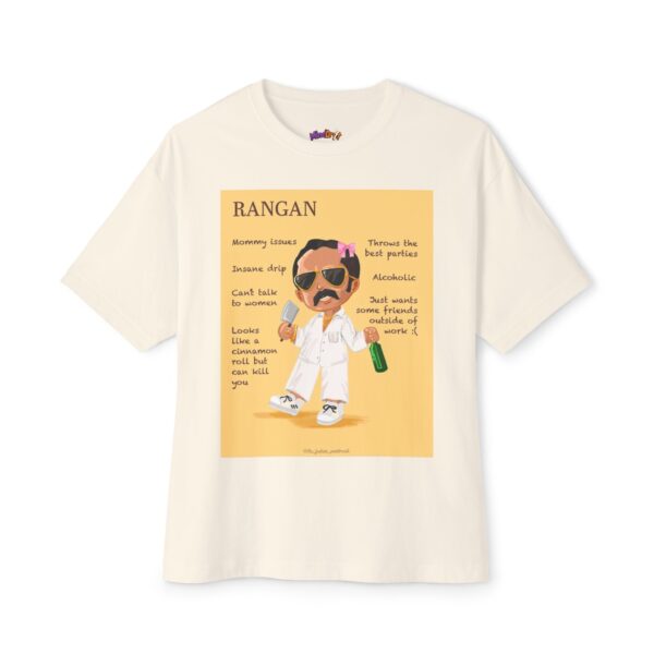 Humorous Unisex Oversized Boxy Tee - Perfect for Casual Days - Image 5