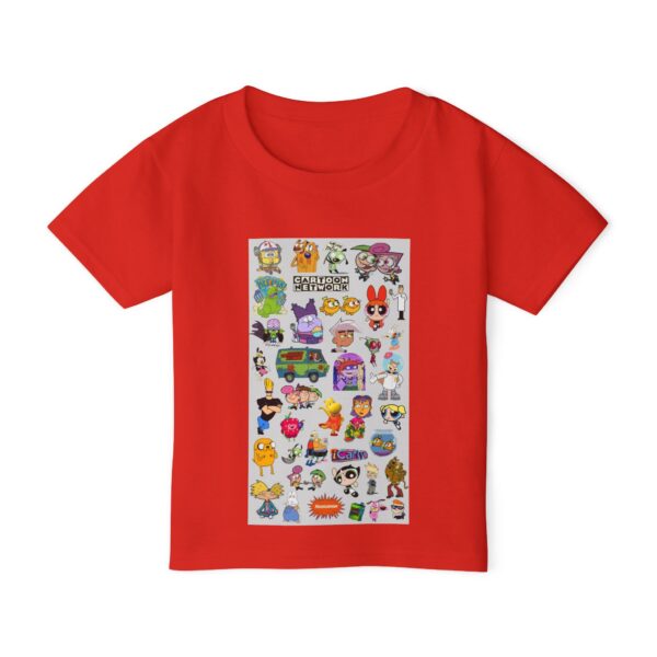 Colorful Cartoon Toddler T-shirt with Fun Characters, Playful Kids Shirt - Image 13