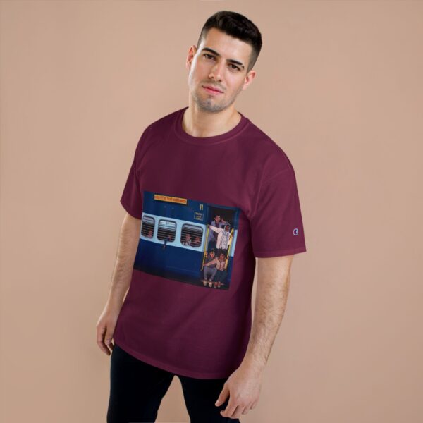 Champion T-Shirt with Urban Travel Design, Casual Wear - Image 10