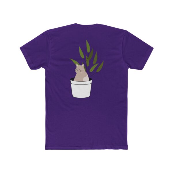 Cute Cat Plant Lover Tee, Unisex T-Shirt, Pet Lover Gift, Cat Lover Apparel, Animal Lover Shirt, Nature-Inspired Clothing - Image 11