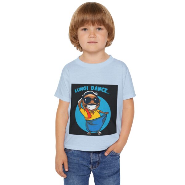 Toddler T-Shirt | Lungi Dance | Fun Music Shirt, Playful Kids Apparel - Image 6