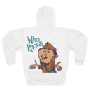 Who Knows Unisex Pullover Hoodie, Cozy Gift for Friends
