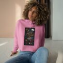 Inspirational Crop Hoodie - Motivational Fitness Apparel