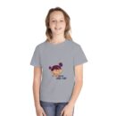 Youth Tee with Playful Design, Cute Cartoon T-Shirt, Kids' Casual Wear