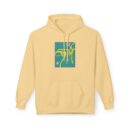Vibrant Fleece Hoodie with Inspirational Design, Cozy Layer for Every Season