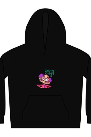Kids Relax Hoodie with Quirky Clown Design