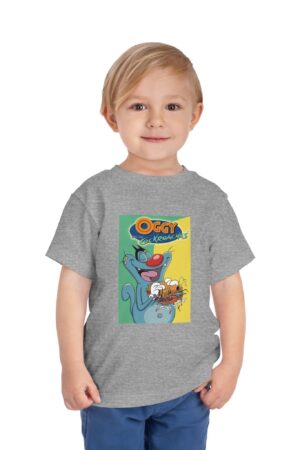 Oggy and the Cockroaches Toddler Tee, Fun Cartoon Shirt