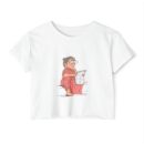Women's Festival Crop Top, Funny Graphic Tee