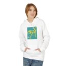Vibrant Fleece Hoodie with Inspirational Design, Cozy Layer for Every Season