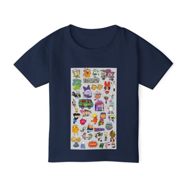Colorful Cartoon Toddler T-shirt with Fun Characters, Playful Kids Shirt - Image 10