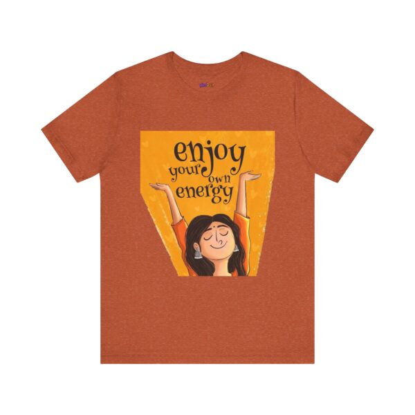 Energetic Vibes Unisex Tee, Positive Affirmation Shirt - Image 9