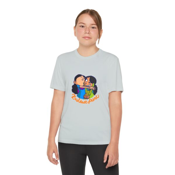 Youth Competitor Tee - Fun Cartoon Design, Kid's Fashion, Playful Gift - Image 6