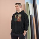 Champion Hoodie with Unique Artwork