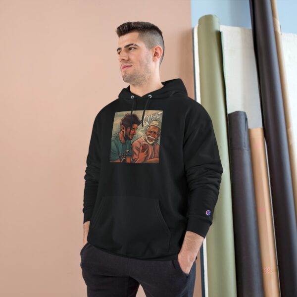Champion Hoodie with Unique Artwork - Image 6