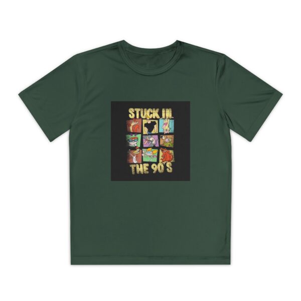 90s Nostalgia Youth Tee, Retro Tee, Stuck in the 90s Shirt - Image 9