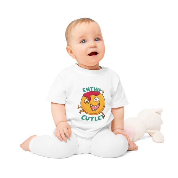 Enthusiastic Cutlet Baby T-Shirt - Image 4